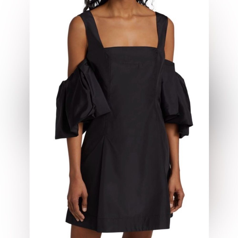 3.1 PHILLIP LIM Taffeta Puff-Sleeve Mini Dress NWT Size 12
